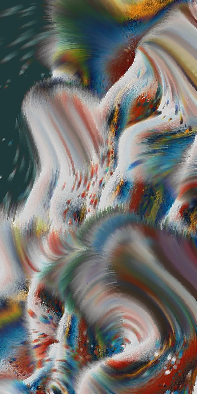 Eternal Tides, generative seascape by Ronen Tanchum driven by live Bitcoin network data