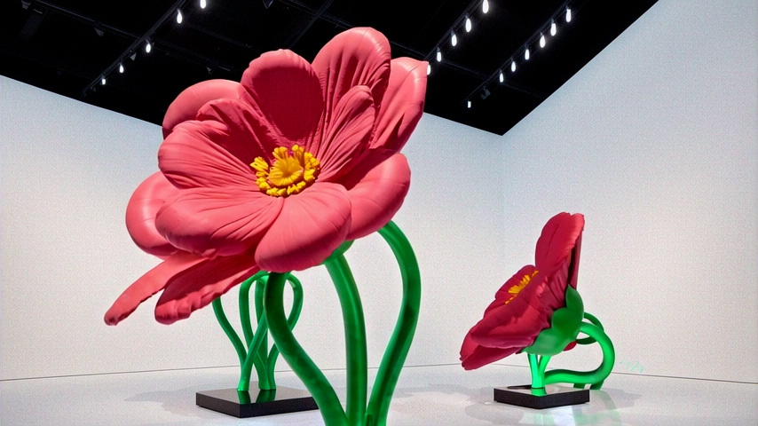 Flora Synthetics, AI moving-image botanical work by Ronen Tanchum