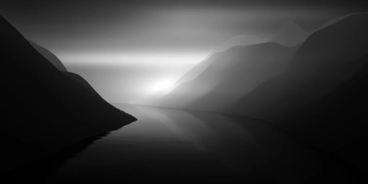 Longing wide generative landscape by Ronen Tanchum and Ori Ben Shabat