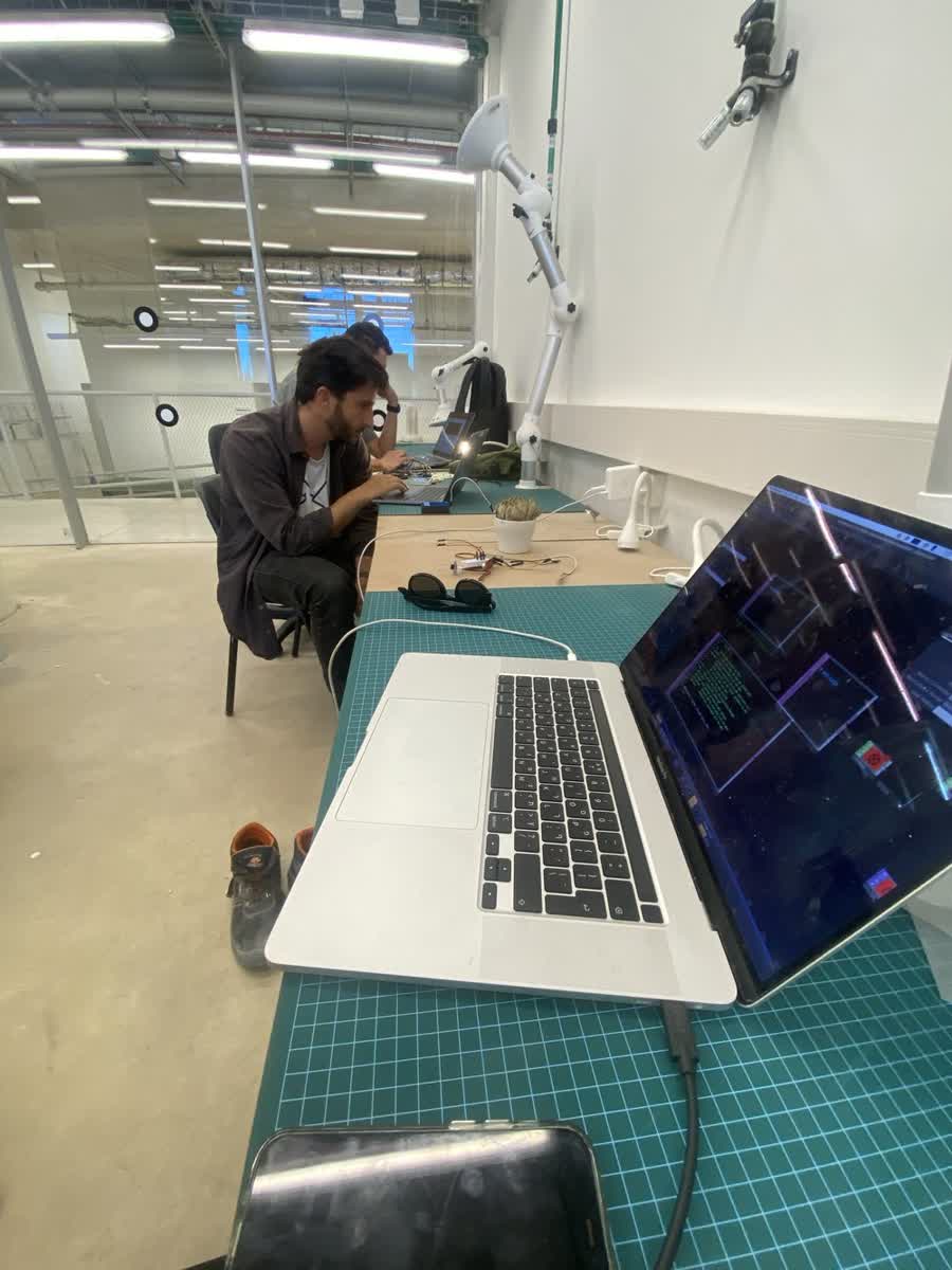 Phenomena Labs coding and R&D process at the studio workbench
