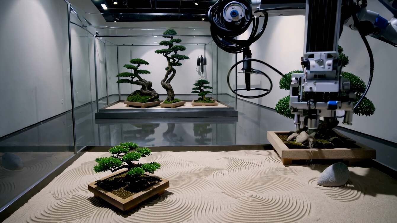 Zen Garden generated landscape